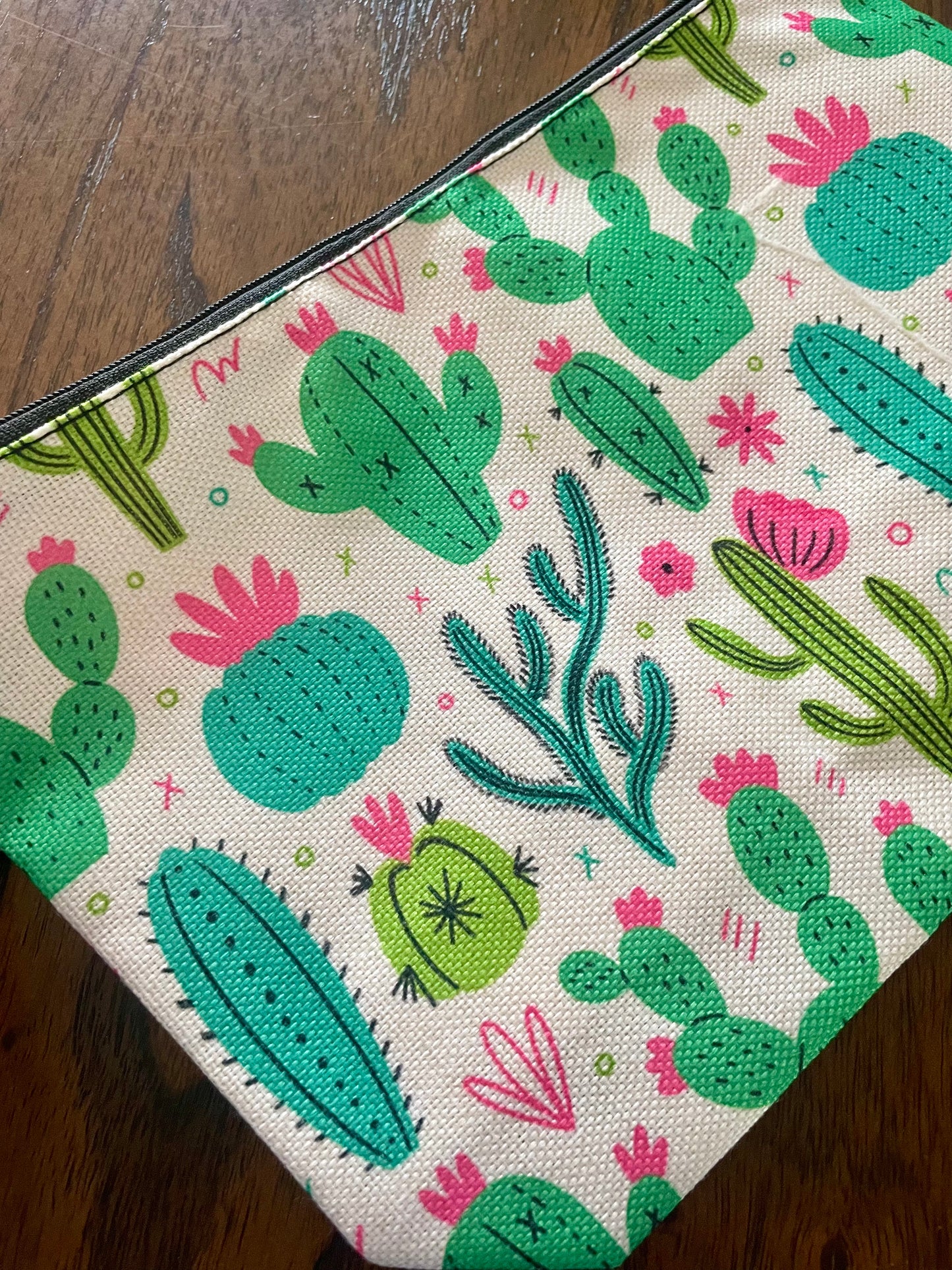 Cactus Zipper Pouch