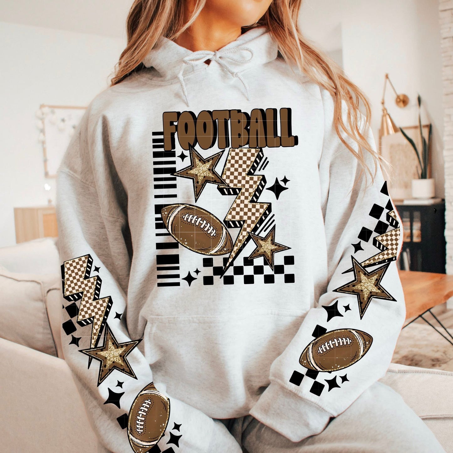 Retro Football DTF Transfer