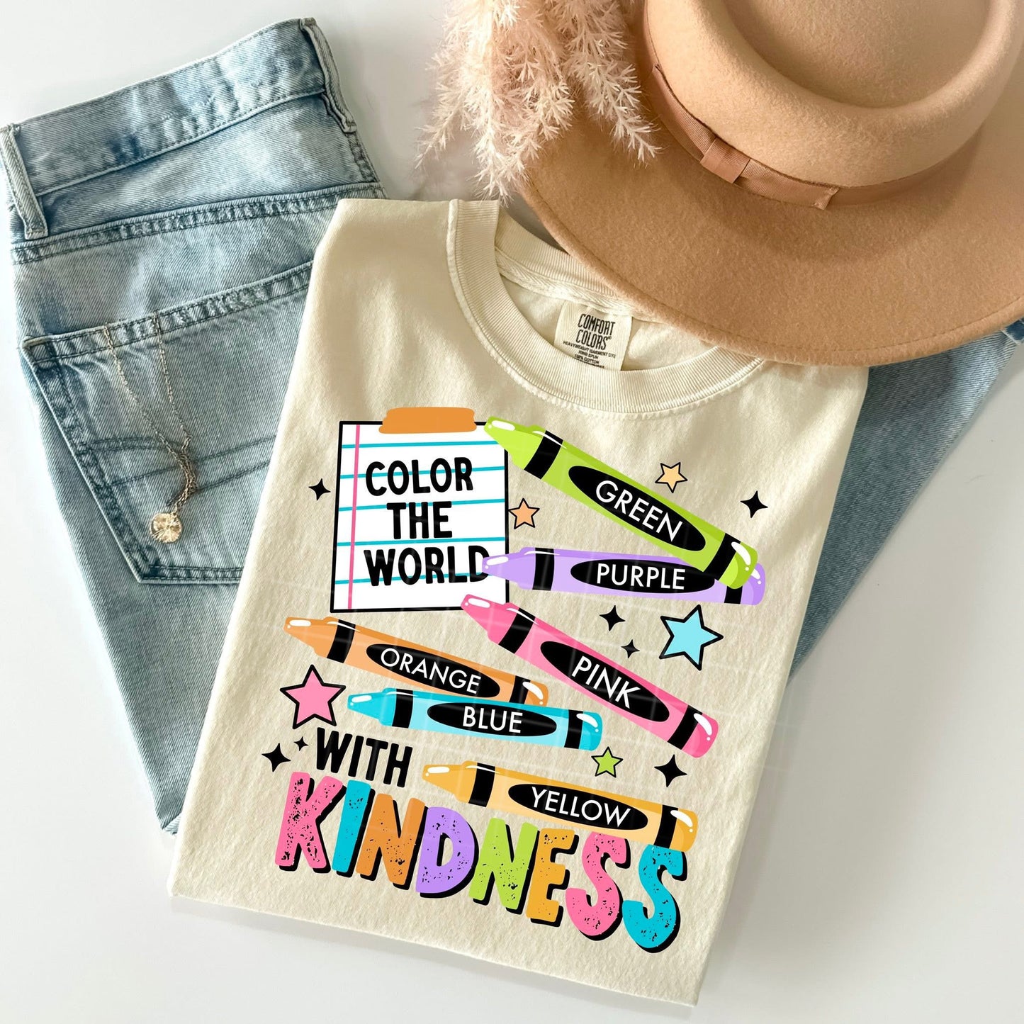 Color With Kindness DTF Transfer