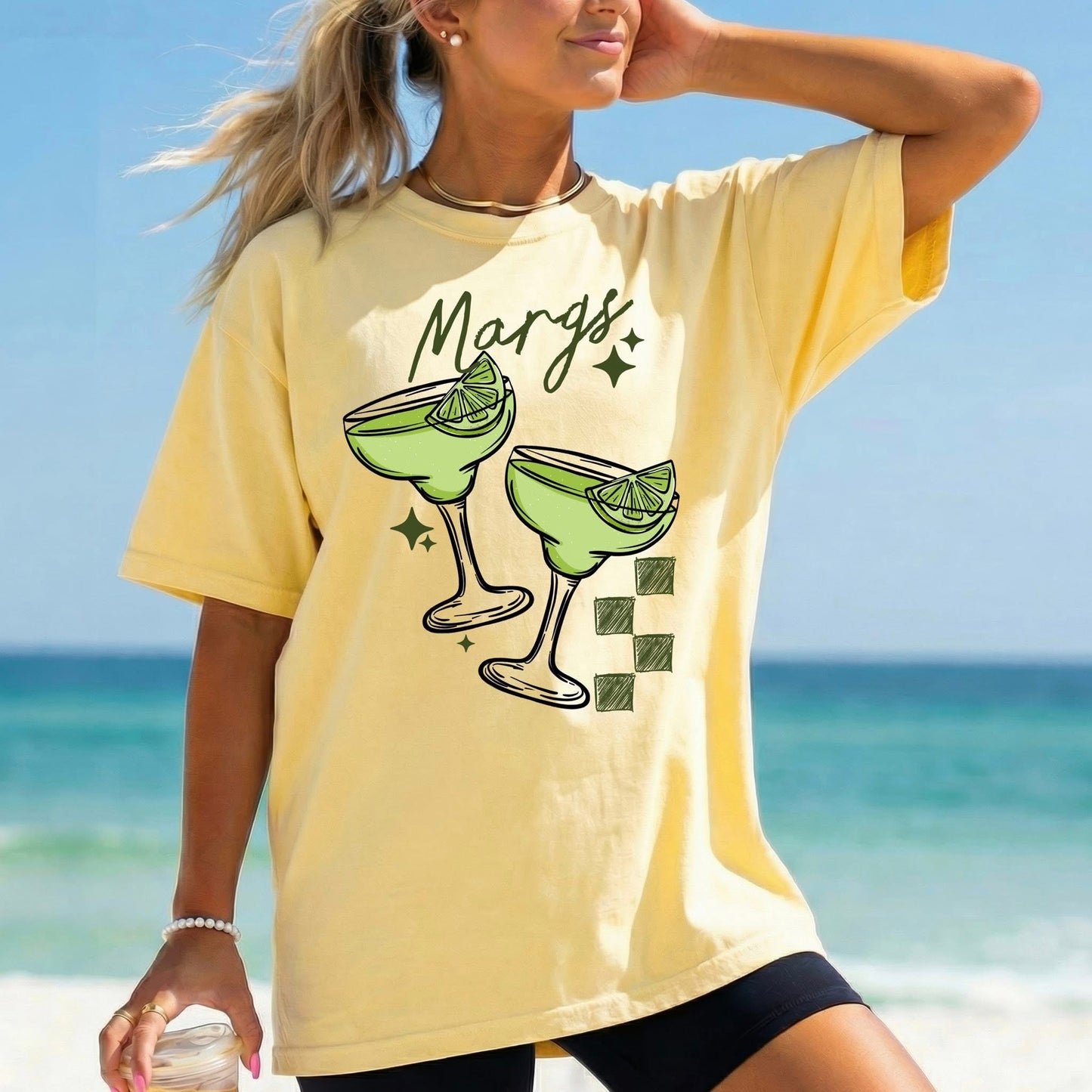 Green Margs DTF Transfer