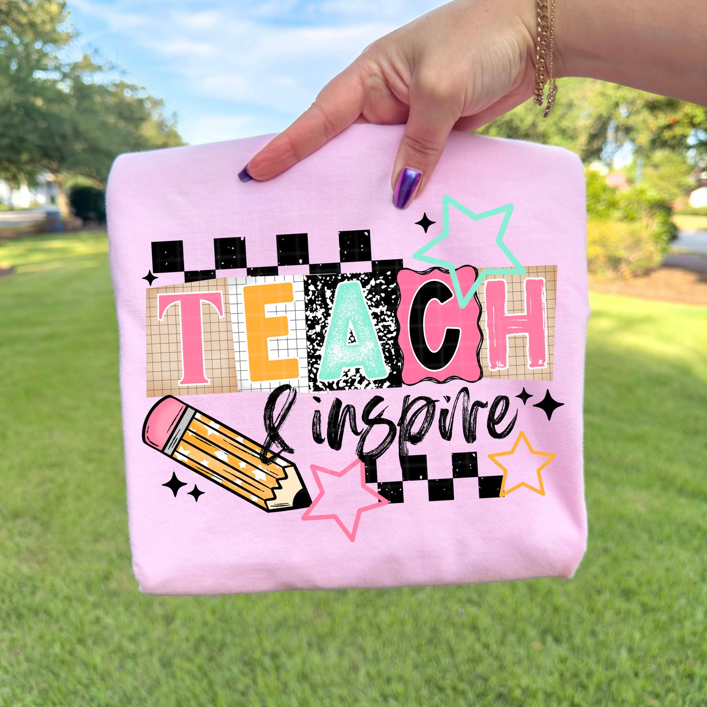 Teach and Inspire DTF Transfer