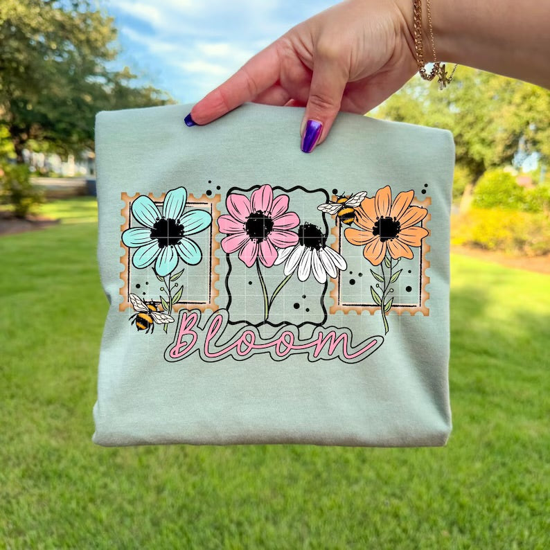 Bloom Florals DTF Transfer