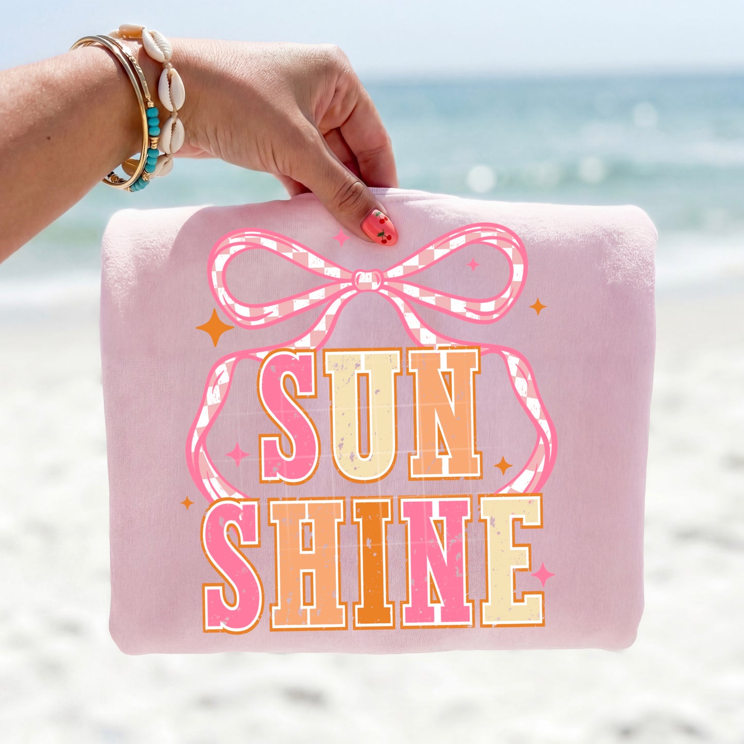Sunshine Bow DTF Transfer