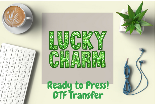 Lucky Charm Adult DTF Transfer