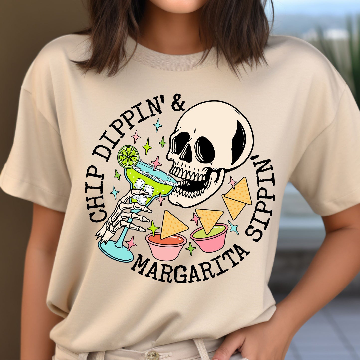 Chip Dippin/Marg Sippin T-Shirt or Sweatshirt