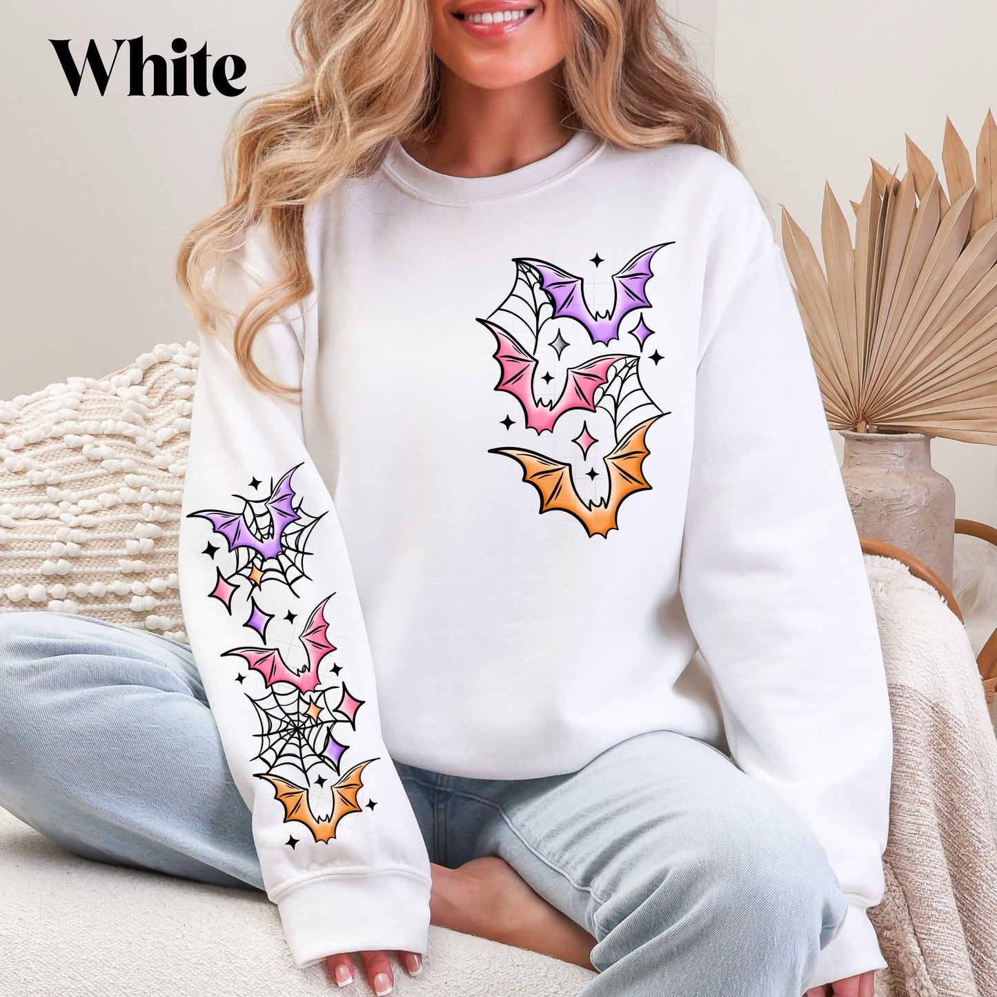 Colorful Bats Sweatshirt