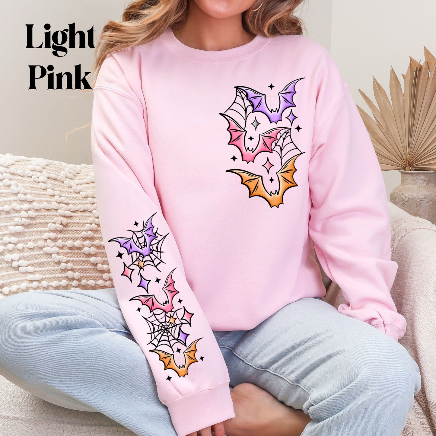 Colorful Bats Sweatshirt
