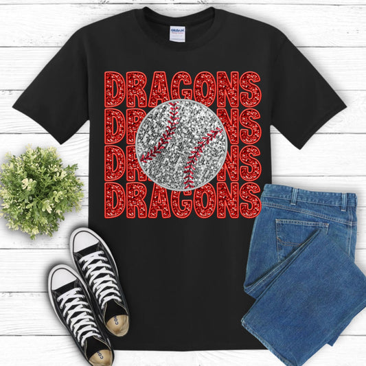 Dragons Baseball Shirt