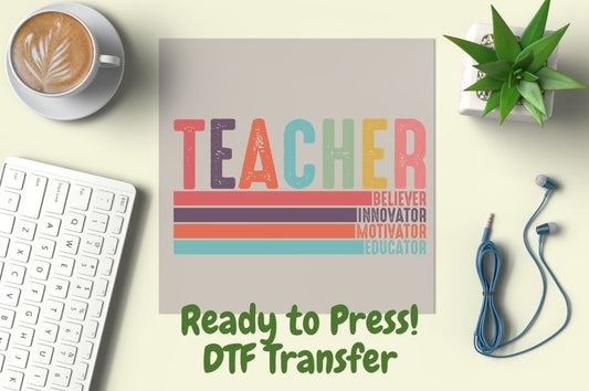 Teacher Adult DTF Transfer