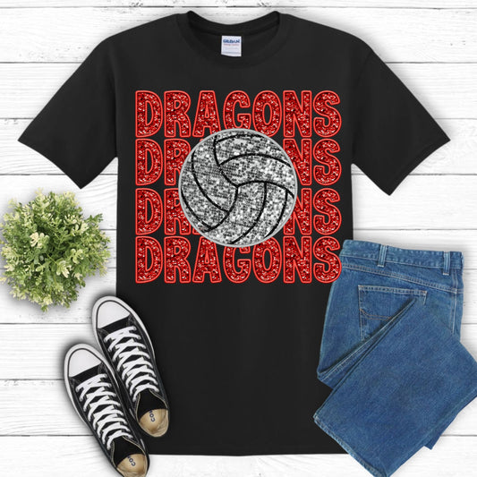 Dragons Volleyball Shirt