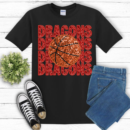 Dragons Basketball Shirt