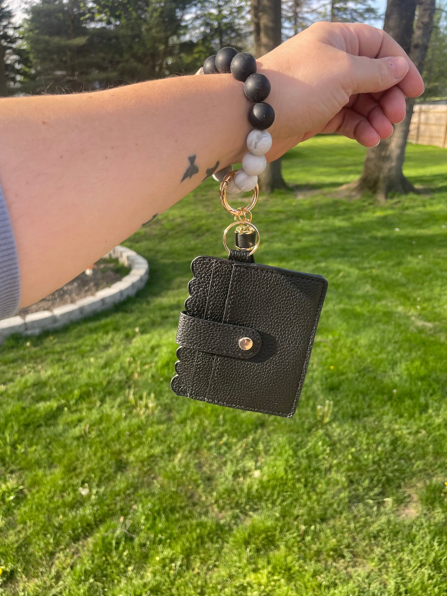 Black Wristlet Wallet