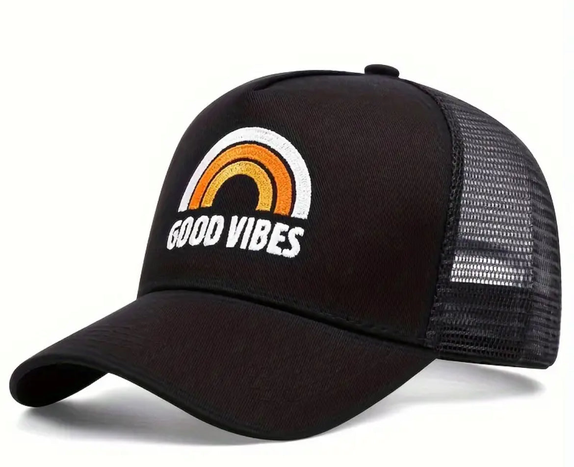 Good Vibes Hat Black