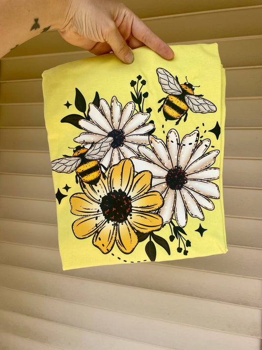 Floral Bee T-Shirt