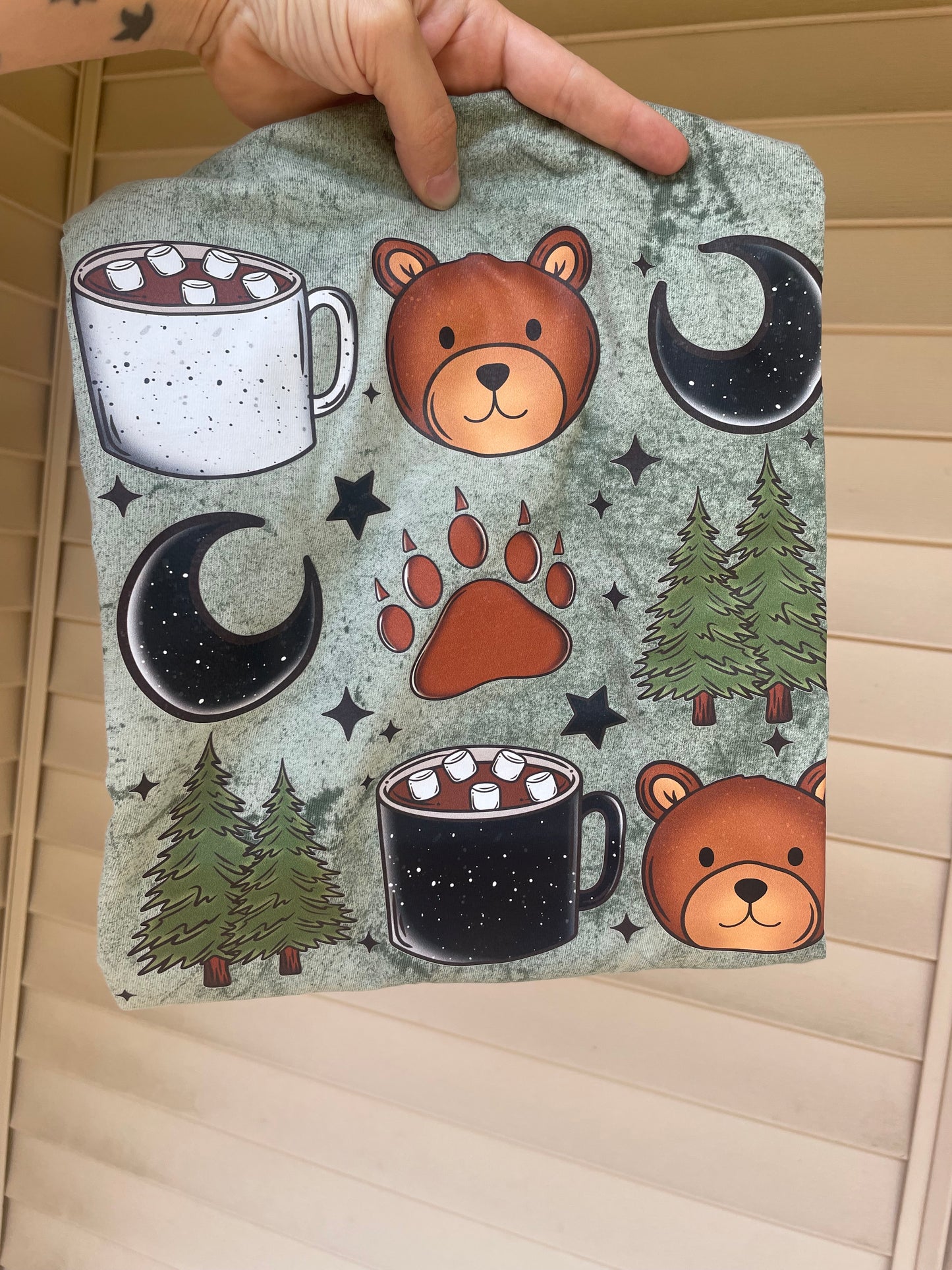 Cocoa Bear Colorblast T- Shirt