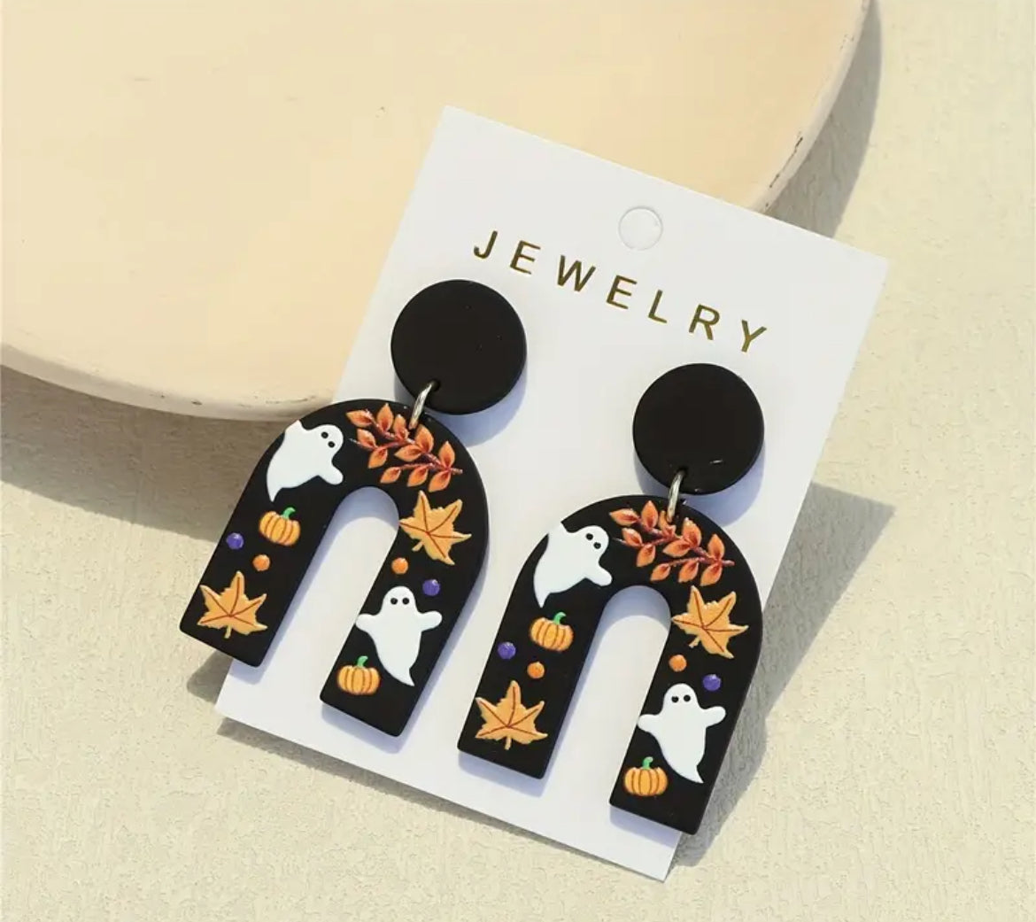 Halloween Earrings - Choice of One