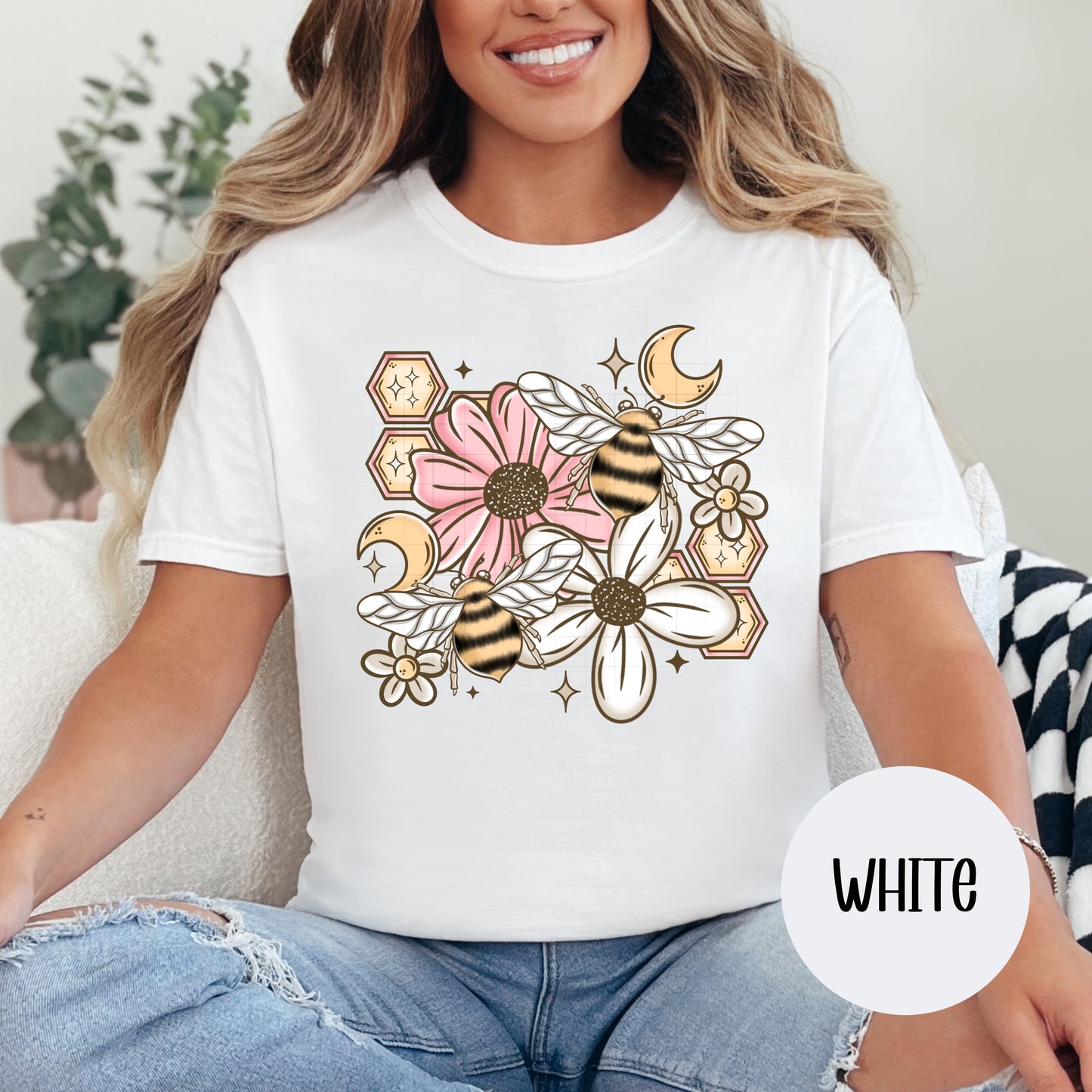 Floral Bees CC T-Shirt