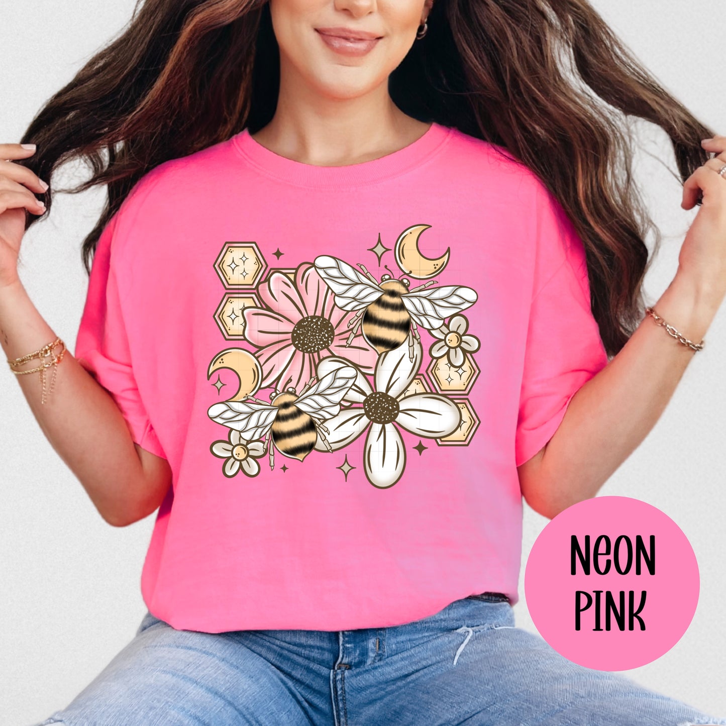 Floral Bees CC T-Shirt