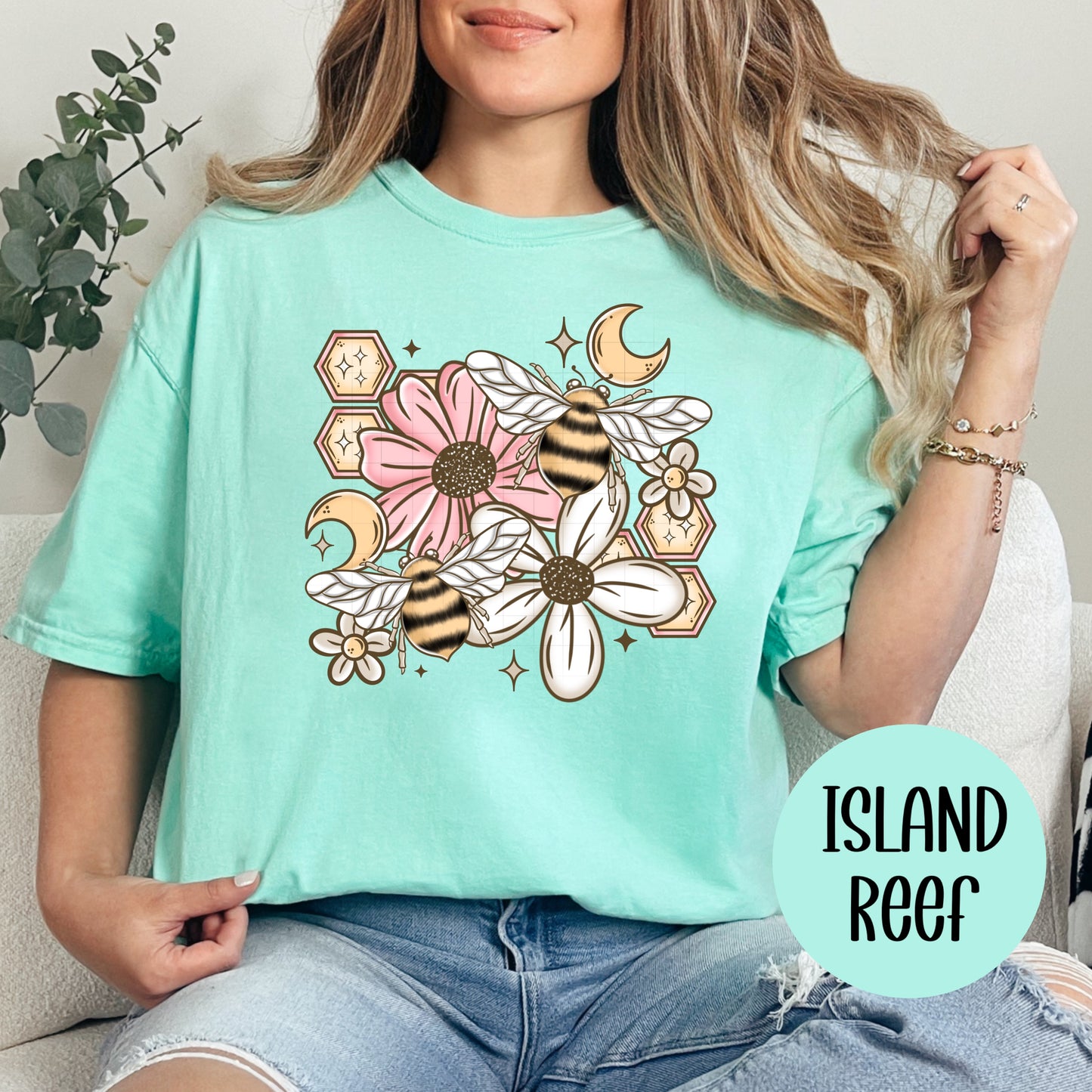 Floral Bees CC T-Shirt