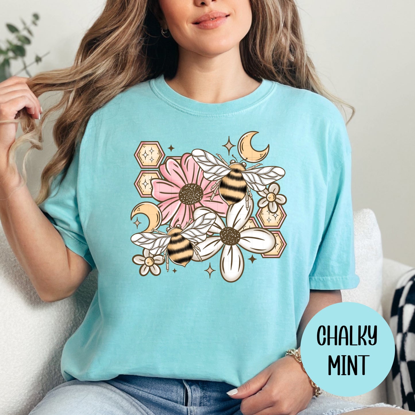 Floral Bees CC T-Shirt