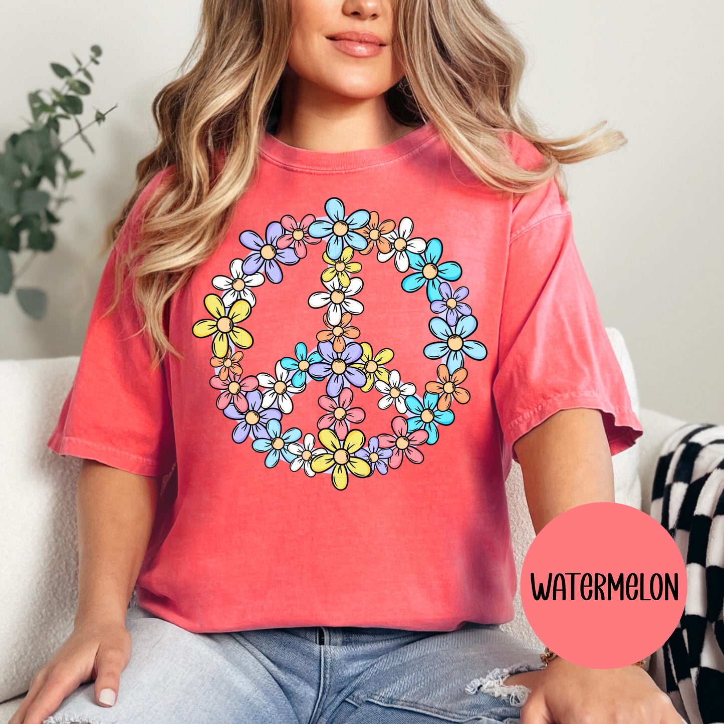 Peace Flowers CC T-Shirt