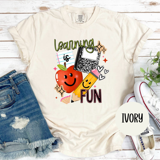 Learning Is Fun CC T-Shirt