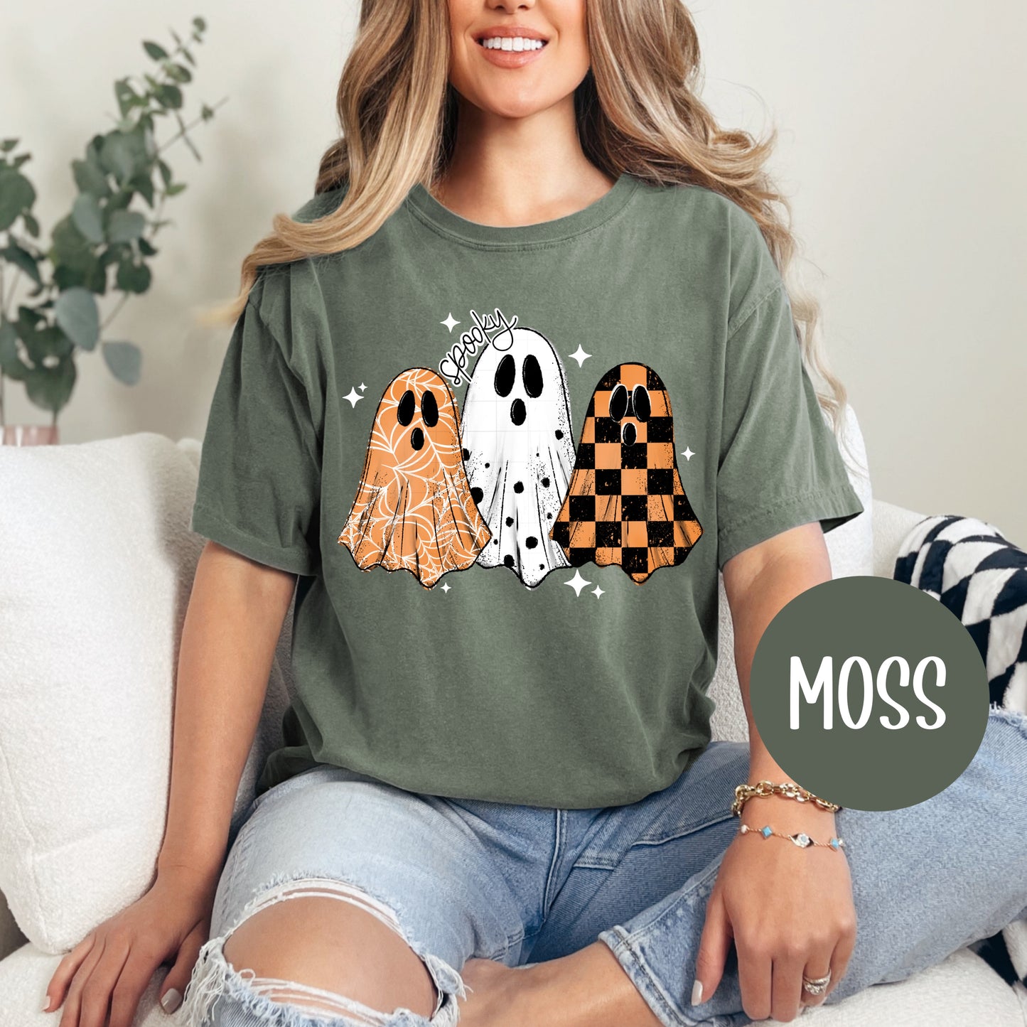 Checkered Ghost CC T-Shirt