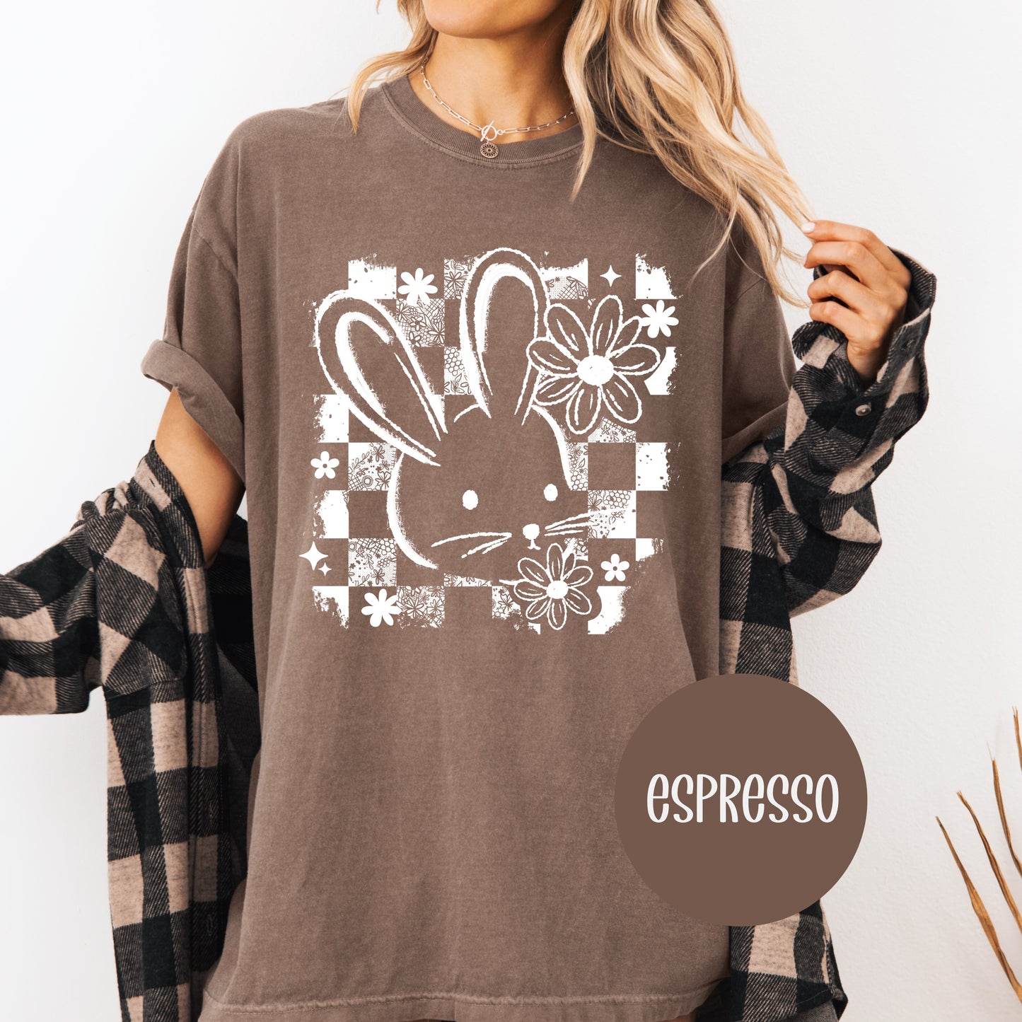 Checkered Bunny CC T-Shirt