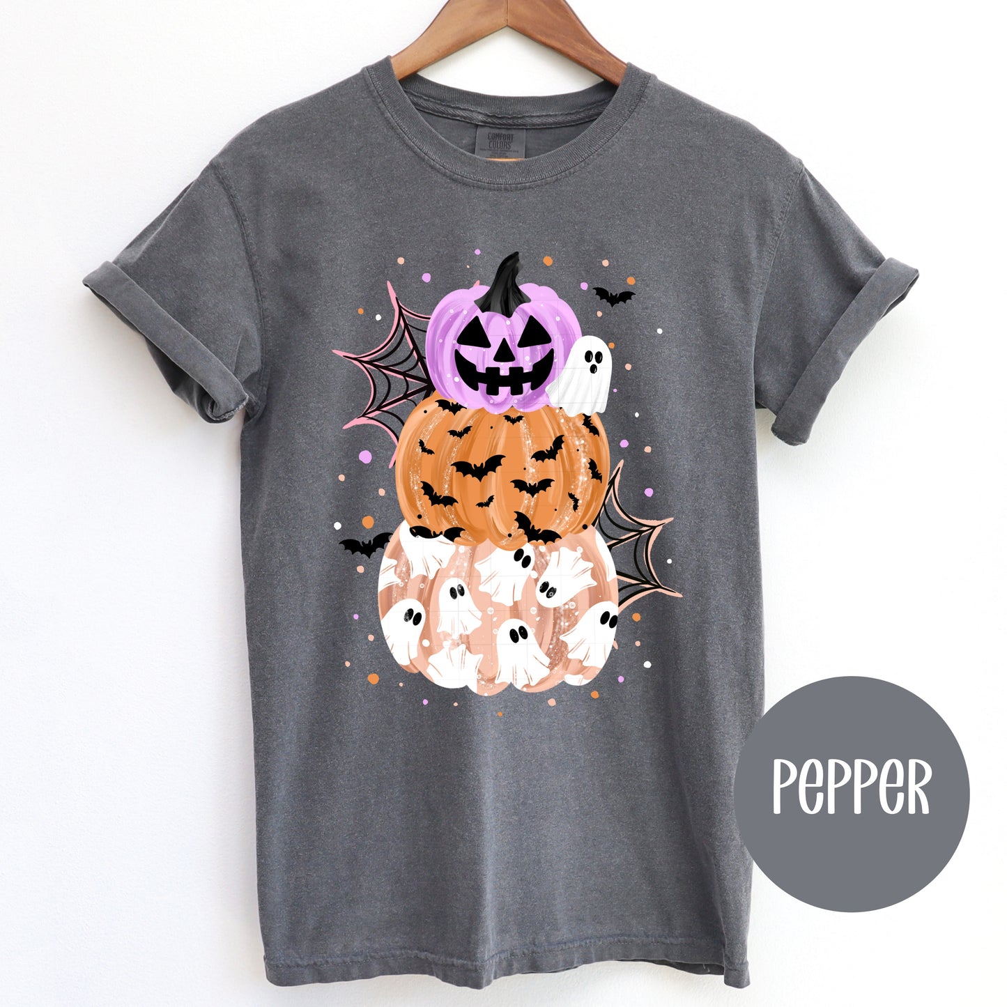 Spooky Pumpkin Stack CC T-Shirt