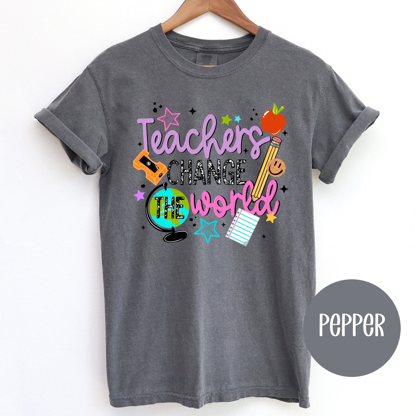 Teachers Change The World CC T-Shirt