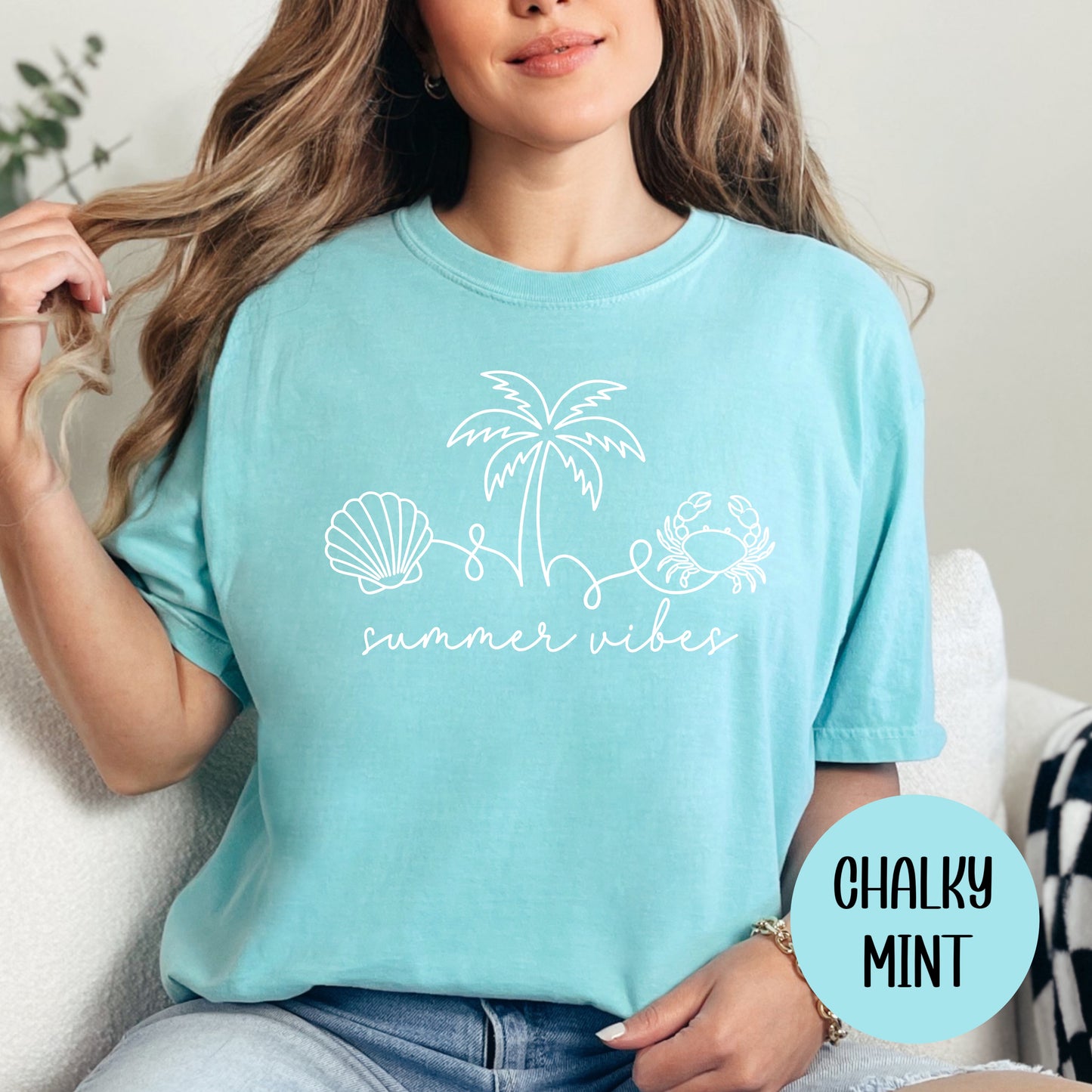 Summer Vibes Script CC T-Shirt