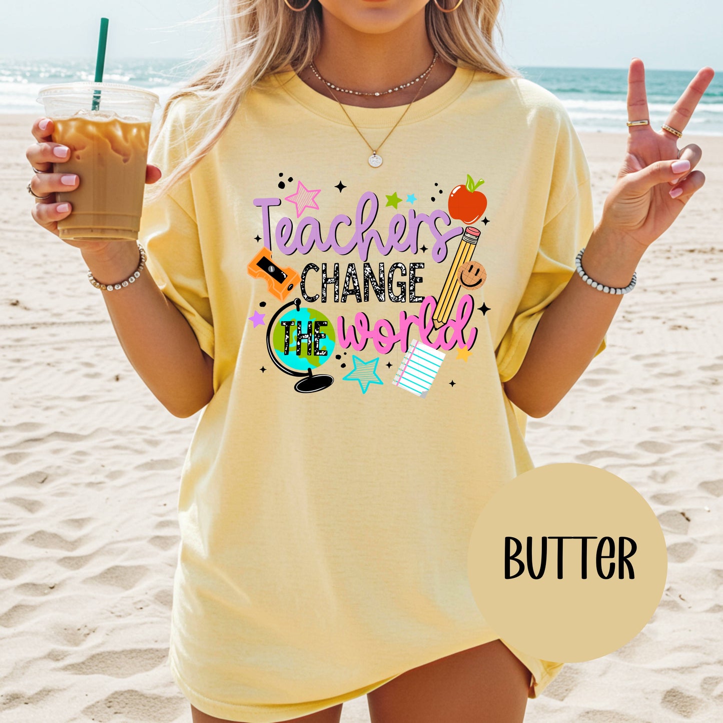 Teachers Change The World CC T-Shirt
