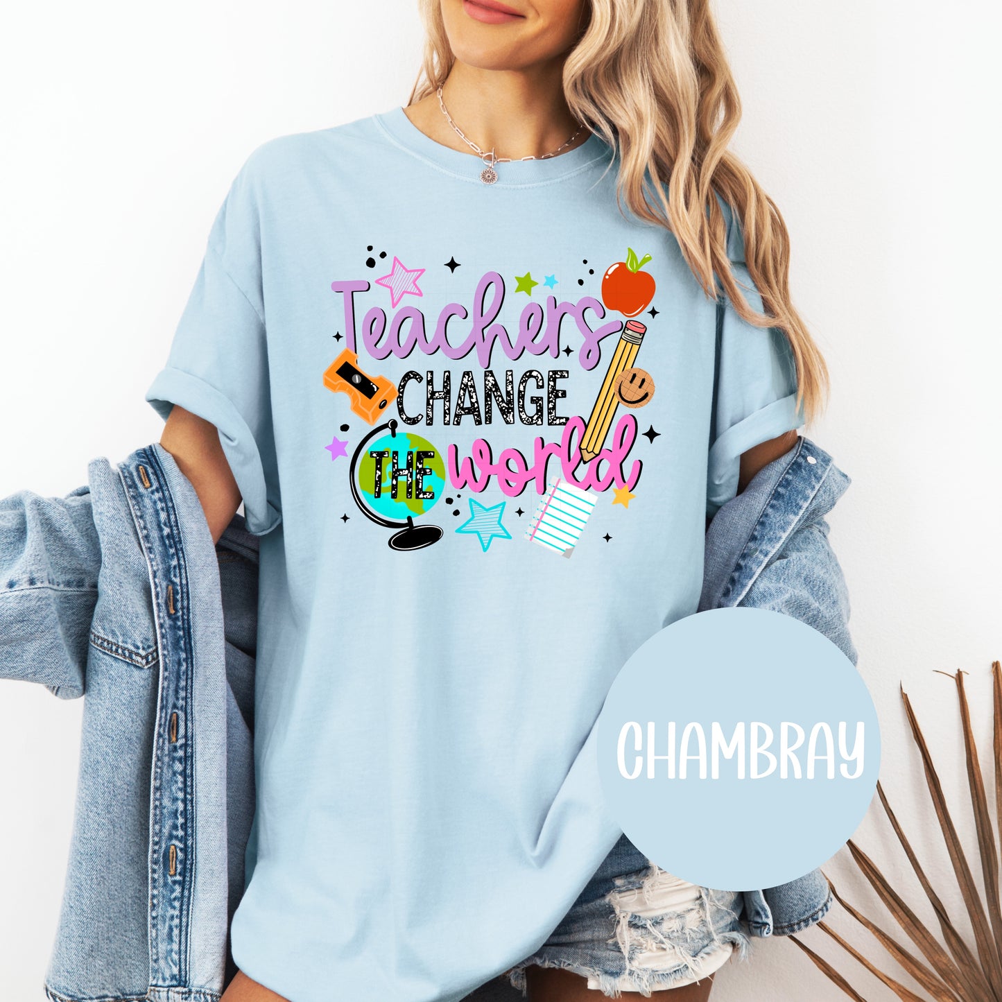 Teachers Change The World CC T-Shirt