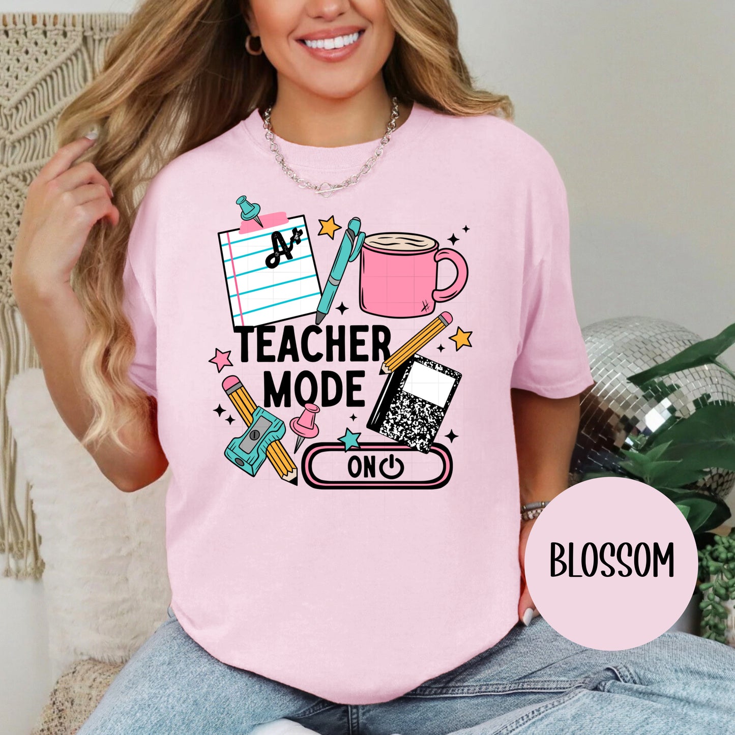 Teacher Mode On CC T-Shirt