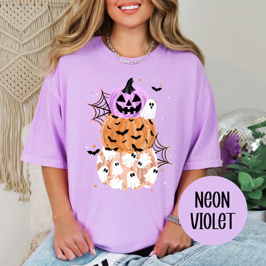 Spooky Pumpkin Stack CC T-Shirt