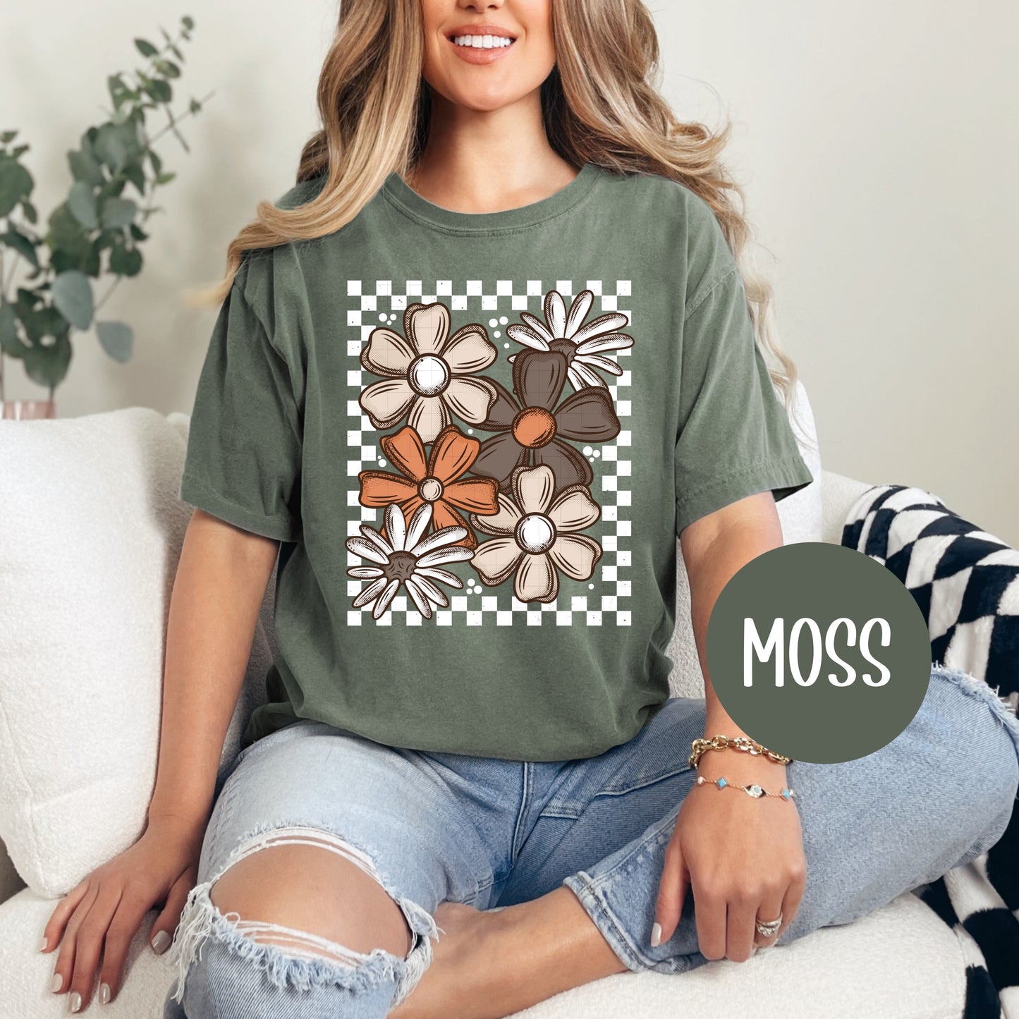 Boho Fall Florals CC T-Shirt