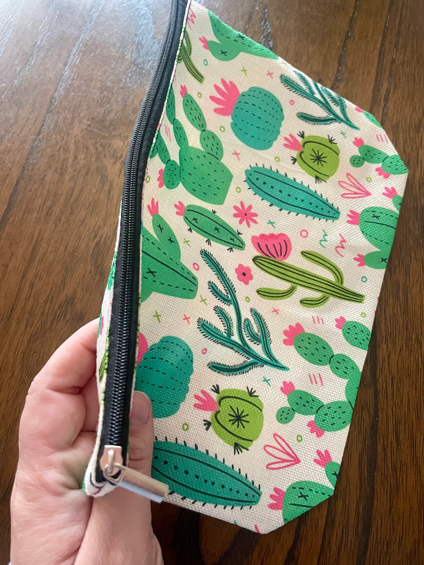 Cactus Zipper Pouch