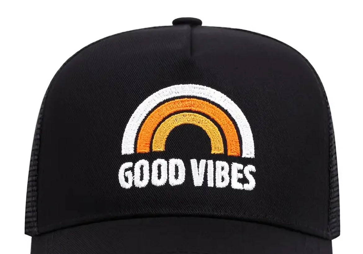 Good Vibes Hat Black