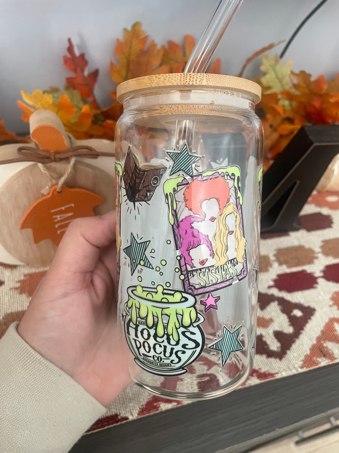 Hocus Pocus Glass Tumbler