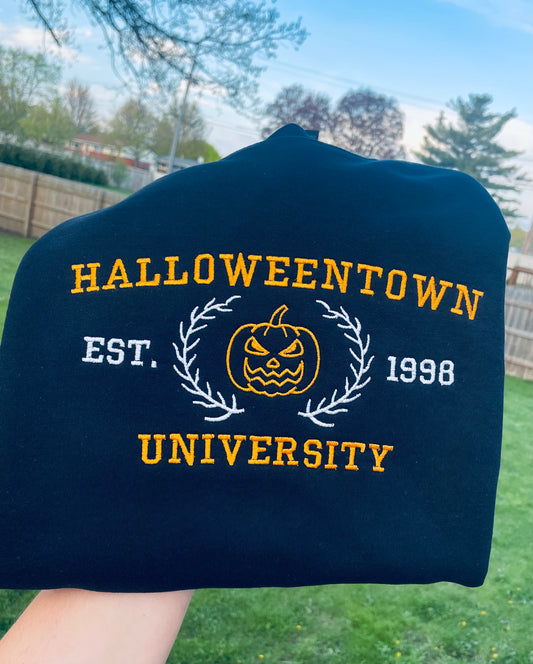 Halloweentown Embroidered Sweatshirt