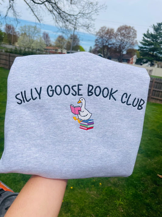 Silly Goose Book Club Sweatshirt