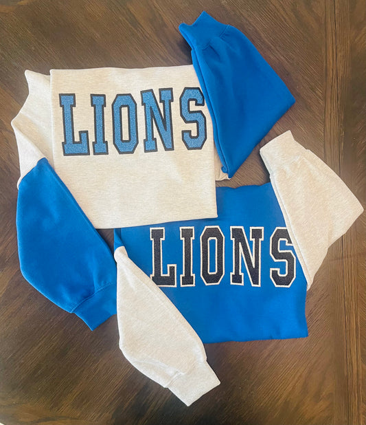 Lions Colorblock Sweatshirt