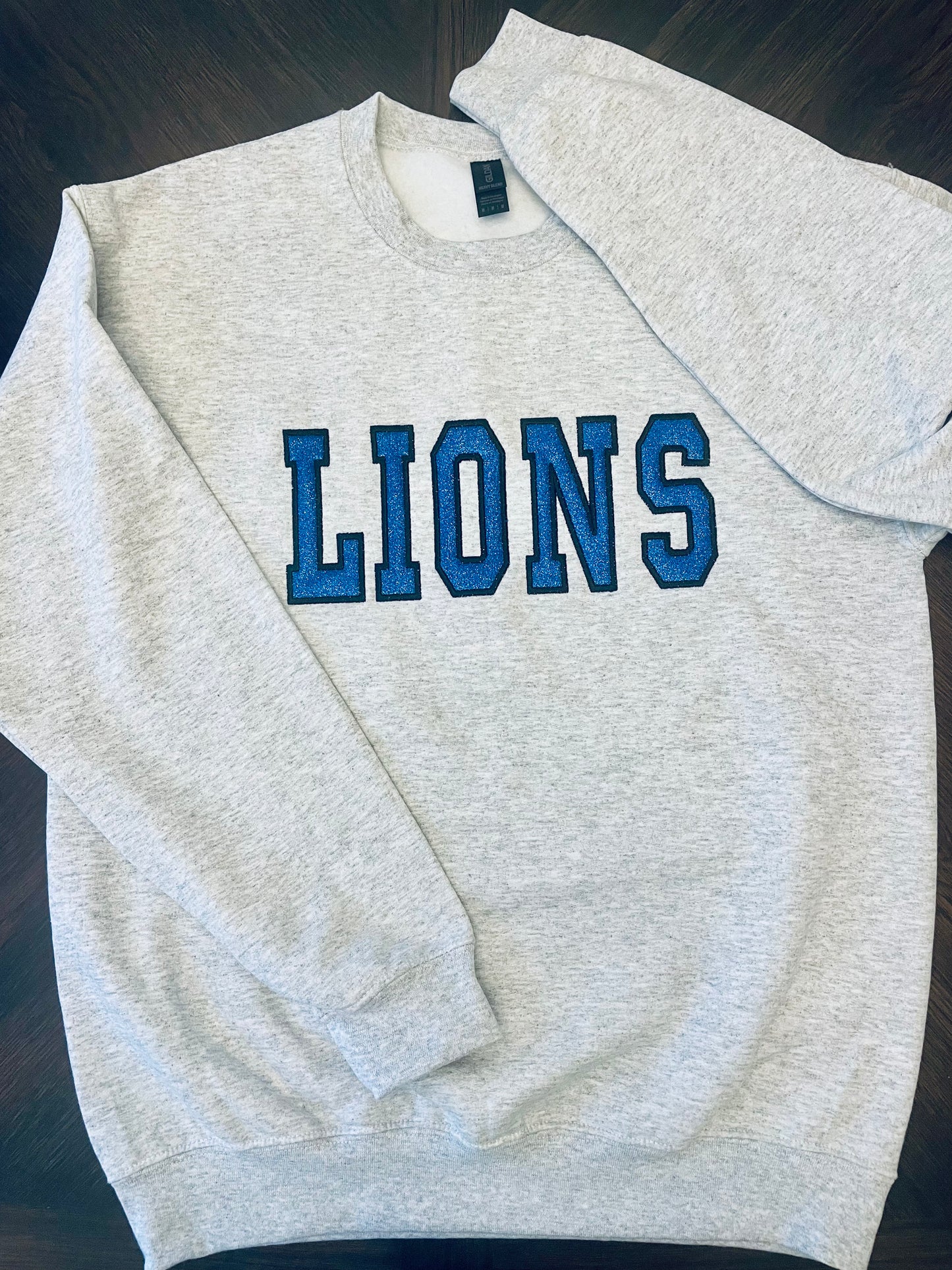 Embroidered Lions Sweatshirt