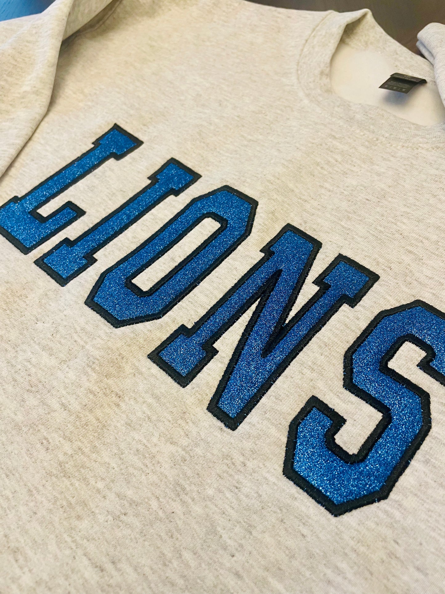 Embroidered Lions Sweatshirt
