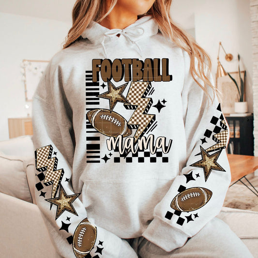 Retro Football Mama DTF Transfer