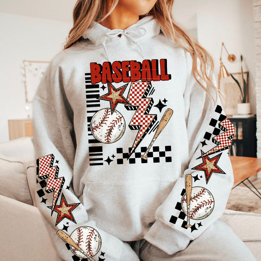Retro Baseball DTF Transfer