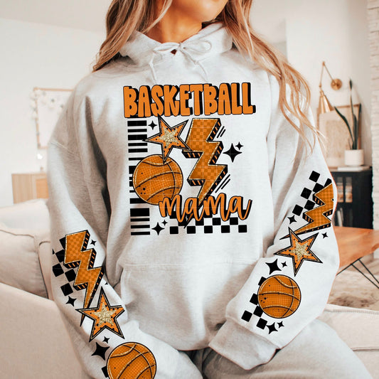 Retro Basketball Mama DTF Transfer