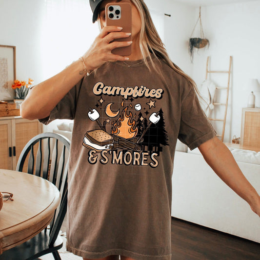 Campfire Smores DTF Transfer