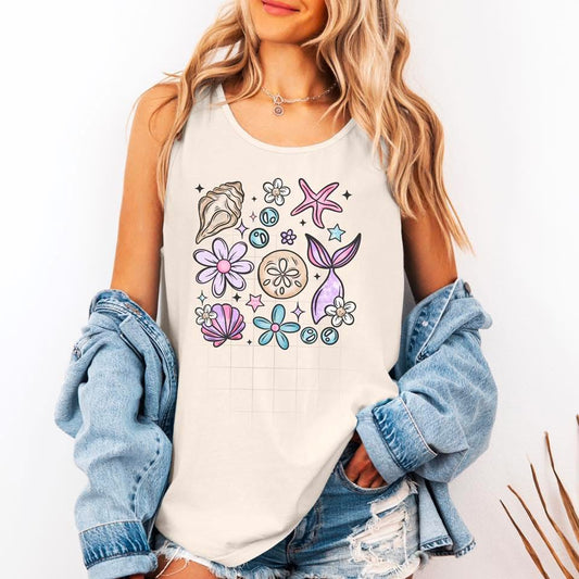 Mermaid Things DTF Transfer