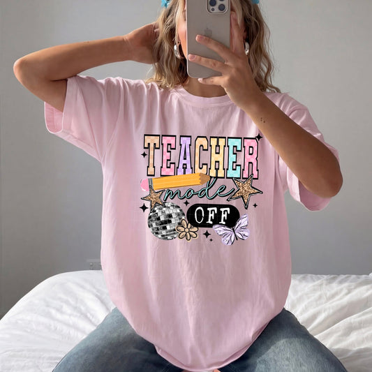 Teacher Mode OFF DTF Transfer